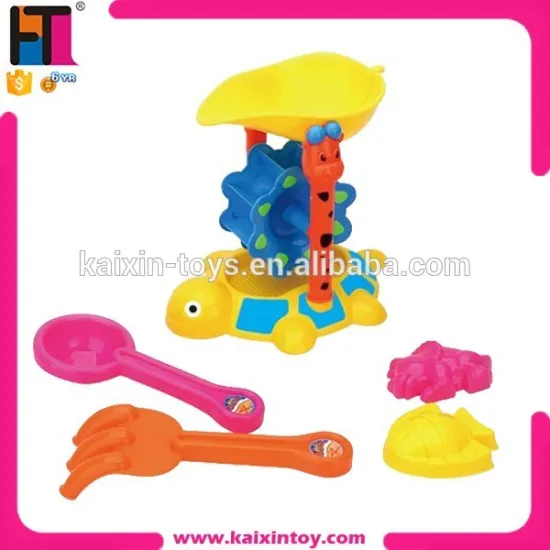 2015 Newest Colorful Wholesaler Plastic Sand Beach Toy For Kids