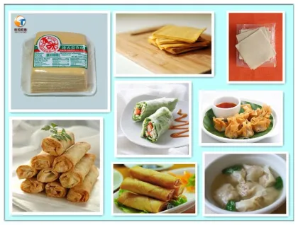 Automatic Vietnamese Rice Paper Spring Roll Machine
