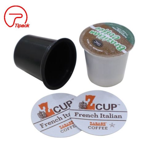 K-cup coffee capsule cup with filters