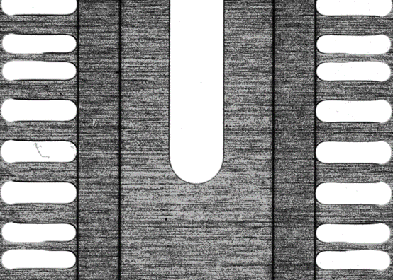 Quadratic Element Measure Picture for Etching Lead Frame