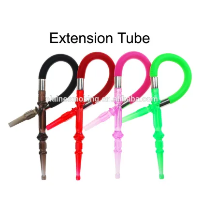 2m Disposable Hookah Hose Plastic Hookah Shisha Hose Extension hose