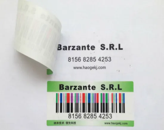 Printing security variable barcode label sticker ,digital printed random barcode label