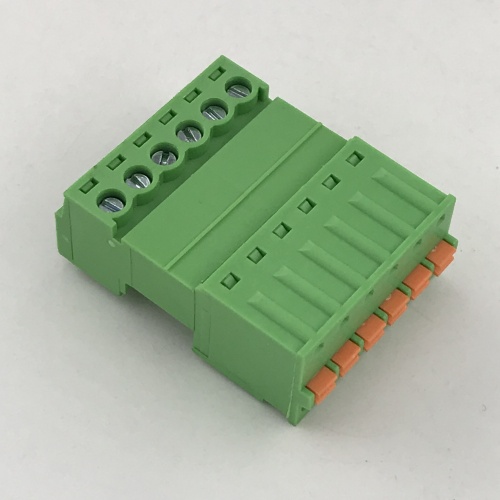 3.81mm pitch quick pluggable terminal block