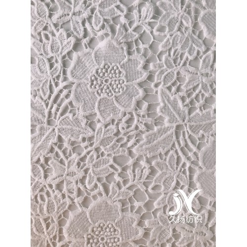 Floral Chemical Lace Fabric