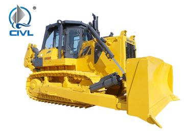 Cummins Engine 11.9cbm Shantui Bulldozer With Ripper