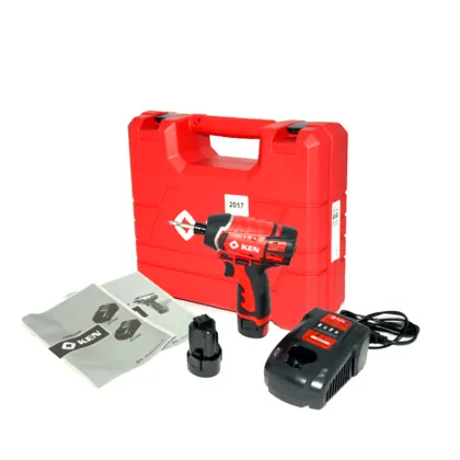 KEN Electric Impact Drill Screwdriver BL6412D 12V Cordless Rechargeable 110n.m