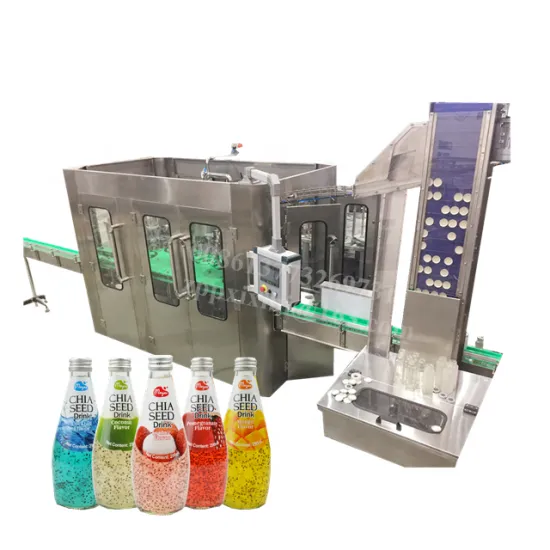 Basil Seed and Chia Seed Orange Flavored Water Bottling Machine Video