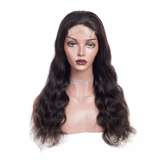 2021 hot selling pure black short natural body wave 100 percent human hair wigs for women brazilian remy hair wigs