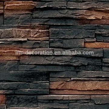 Stacked stone exterior cladding