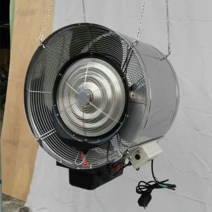 Industrial Cooling Fan with Humidification - 60L 800W Motor Workshop Fan