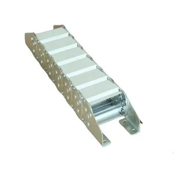 Steel Cable Carrier Drag Chain Bridge Type Enclosed Track
