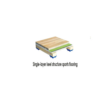 Cost-effective sports wooden floor for badminton court