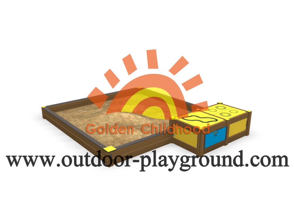 Playground Sandbox With Sit