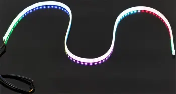 Latest cool water flowing RGB led trunk light strip turning light brake light