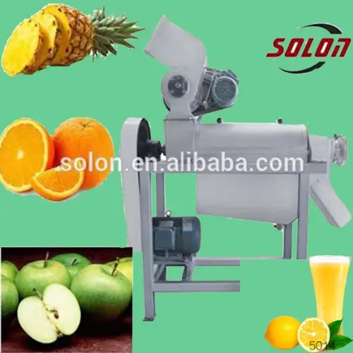 Fresh Fruits Fruit Pulp Extractor Food Processing Machines, High