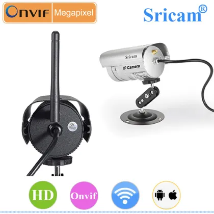 Sricam SP013 Infrared Night Vision High Definition 3.6mm Waterproof Bullet IP Camera with Onvif Protocal