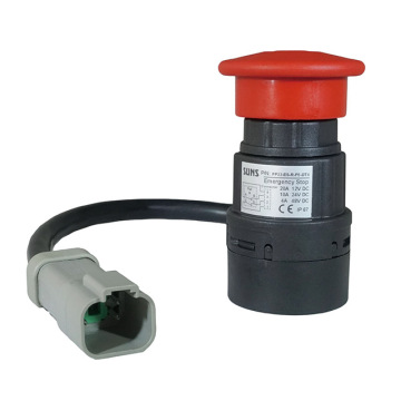 PULL-PUSH Button Switch E Stop Emergency Stop Push Button Start Switch Car Engine Waterproof