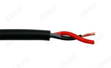 Copper core PVC insulated sheathed flexible cable