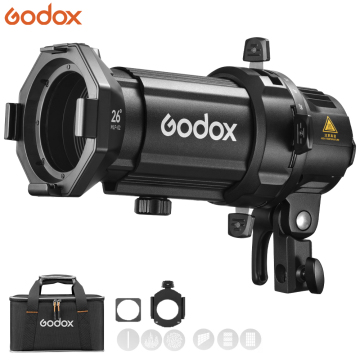 Godox MLP26K Spotlight Set: 26K Lens Projection Attachment for ML60BI & ML30BI