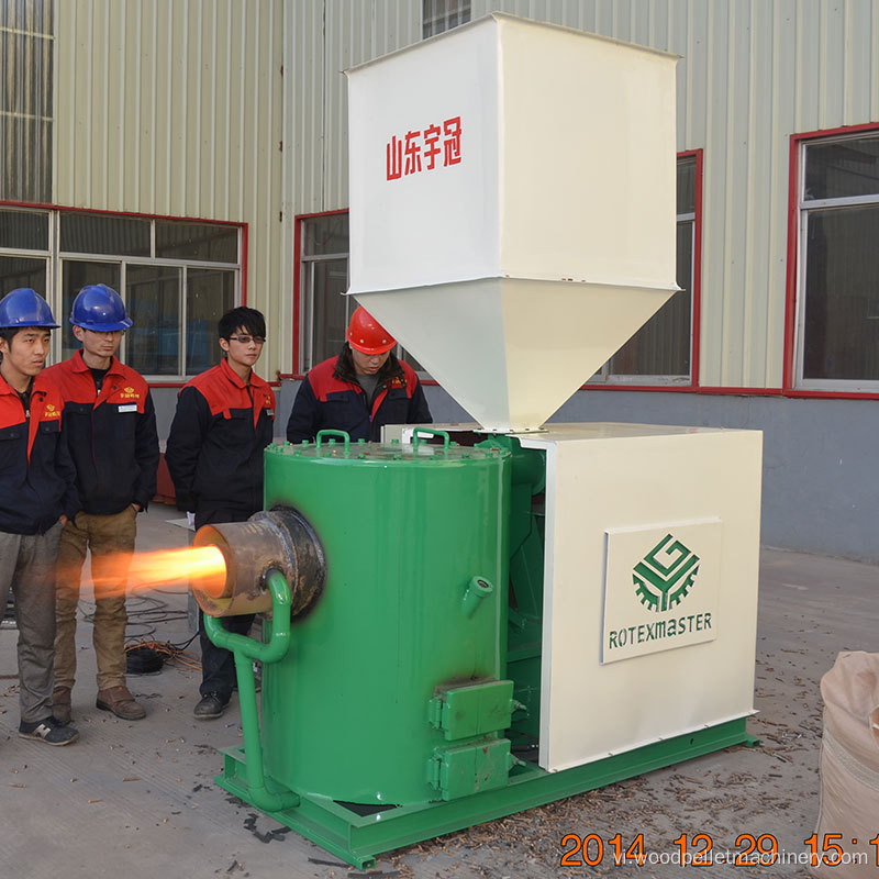 Máy sinh khối gỗ Pellet Burner