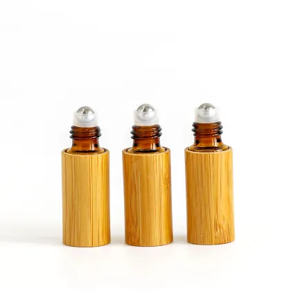 Bamboo Shell Roller Perfume Bottles