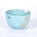 Flamingo Design Creativity Shape Ceramic instant noodle bowl