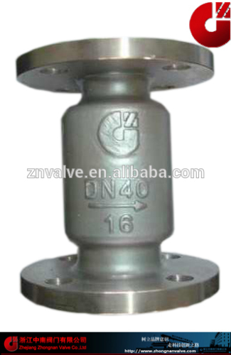Vertical Check Valve stainless steel
