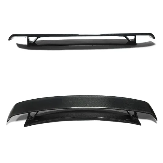 Brilliant Quality Rear Trunk Spoiler for TT MK2 8J TTS Coupe 2 Door 2008-2014 Quattro Convertible Black FRP Carbon Fiber