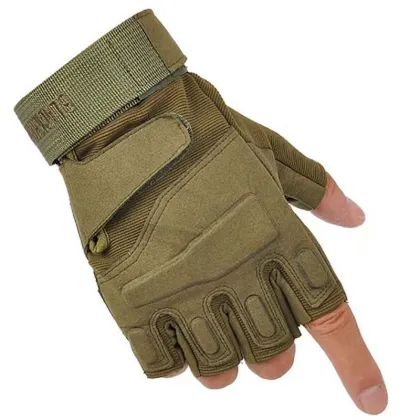New Outdoor tactical gloves Winter Windproof Sports Fingerless Military Tactical Hunting Riding Gloves