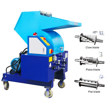 High Efficient Low-Cost Plastic Shredder for Home | High Output HDPE LDPE Recycling Granulator Machine Price