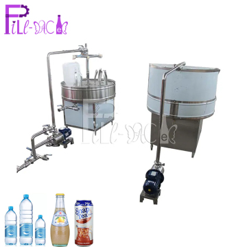 Electric Glass Bottle Washing Equipment / System 20-60BPM for Drinks