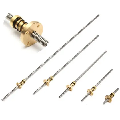 Ein controller Trapezoidal lead screw Tr8x2 with anti-backlash nut