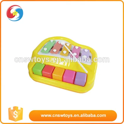 Educational electric piano toy baby small funny knock piano