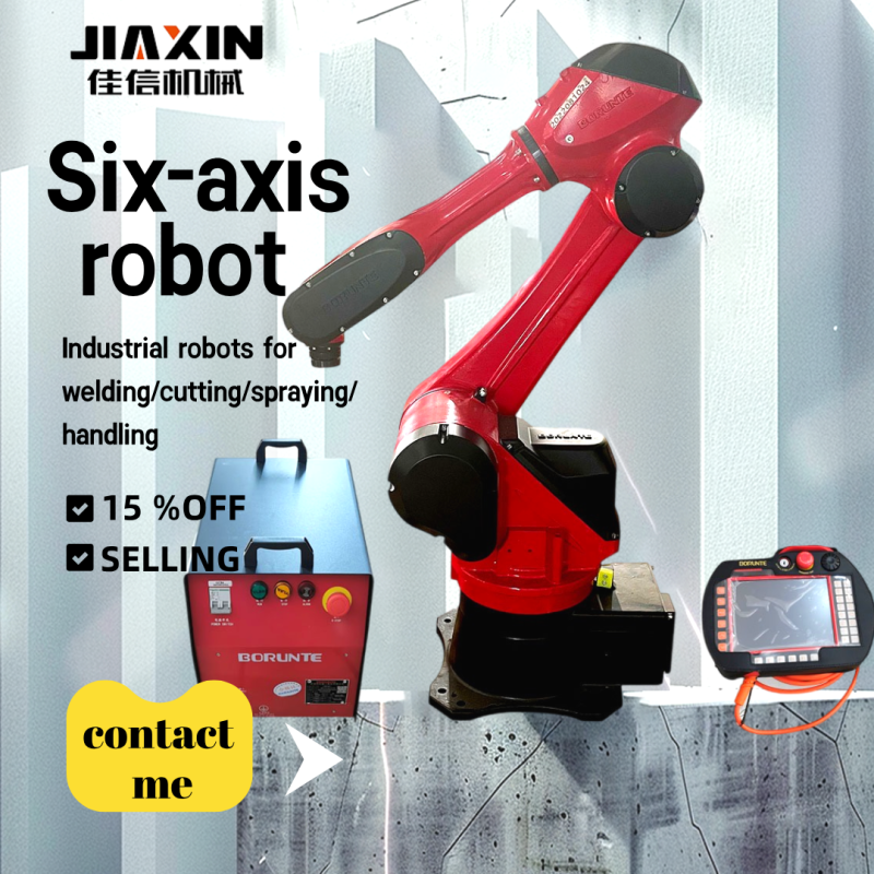 Robotic Arm with Heavy Load Capacity for Welding, Palletizing, and Material Handling