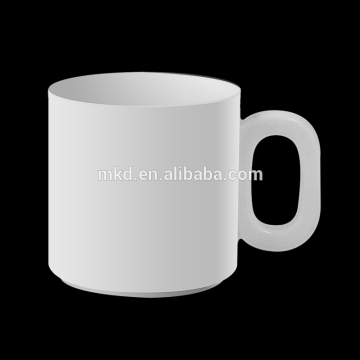 MEIKEDA 10oz Pure White Sublimation Mug With 0 handle