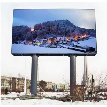 Outdoor waterproof full color double sided led display