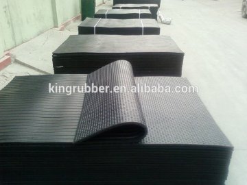 1 inch thick rubber stable horse matting tralier mat