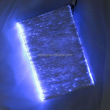 Glow in the Dark Fiber Optic Wedding Centerpieces: LED Luminous Textiles