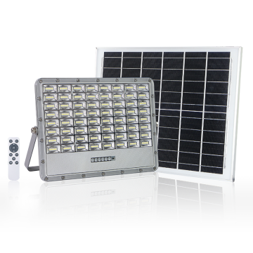 Aluminum IP65 Waterproof Monocrystalline Solar Panel Flood Light - 100W/200W/300W Outdoor Garden LED Light