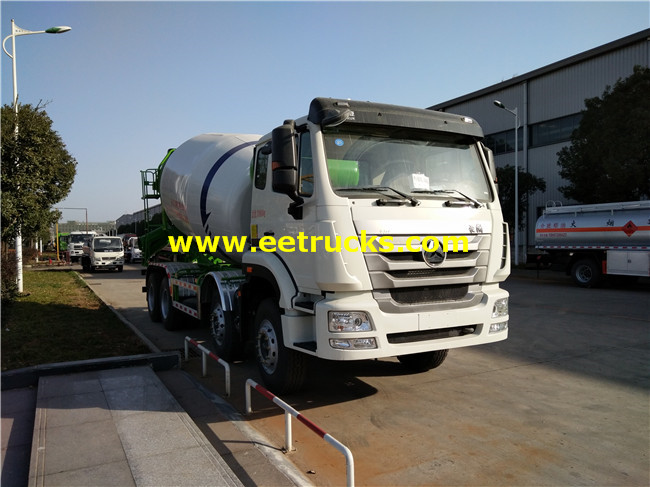 8x4 SINOTRUK Concrete Mixer Trucks