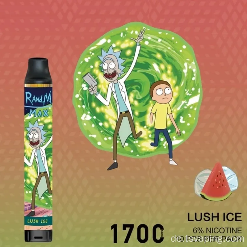 Einweg-Vape Pen Mini 1700 Puffs E-Zigarette