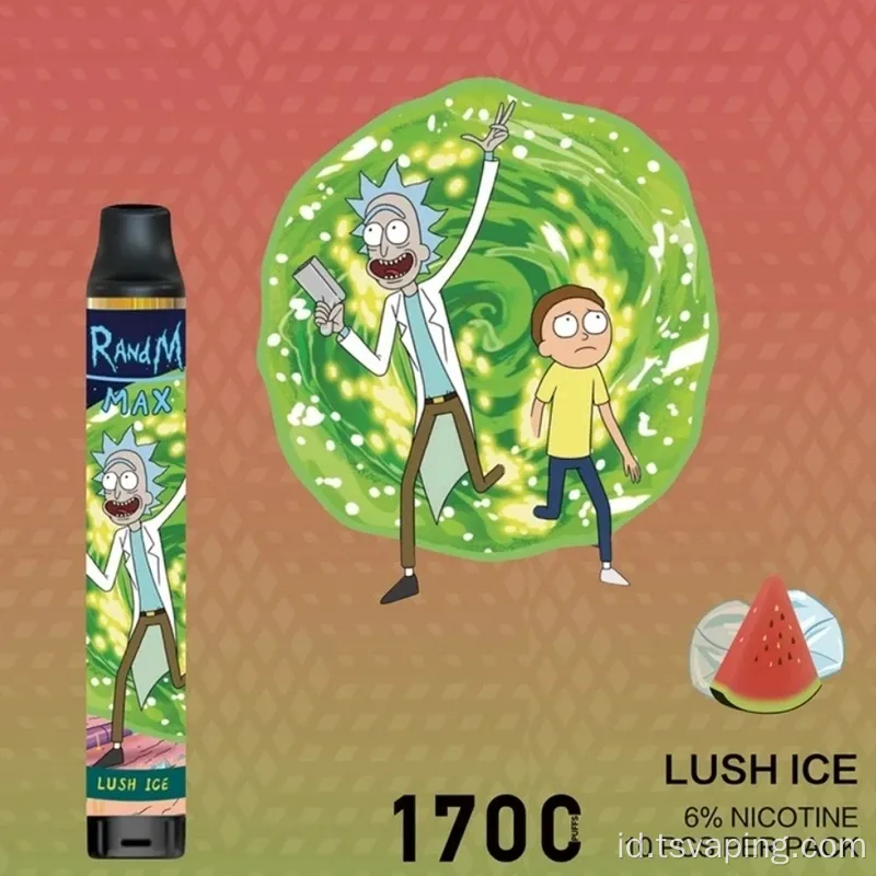 Pena Vape Disposable Mini 1700 Puffs E-rokok