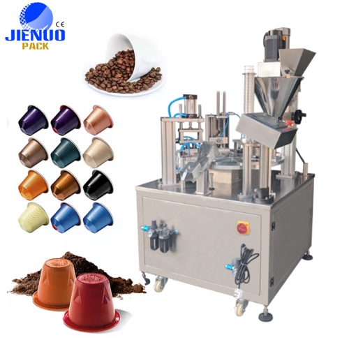 Sistema de preenchimento de cápsula de café DGR-F2 KCUP de alta eficiência