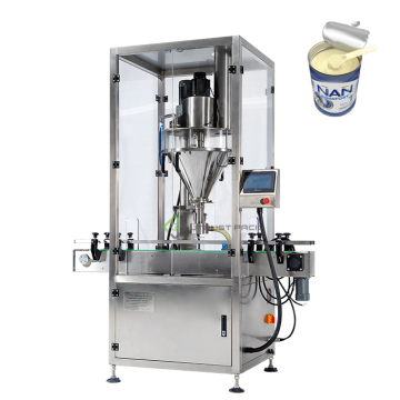 High Accuracy Can Milk Powder Filler Auger Filling Machine