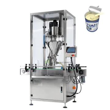 High Accuracy Can Milk Powder Filler Auger Filling Machine