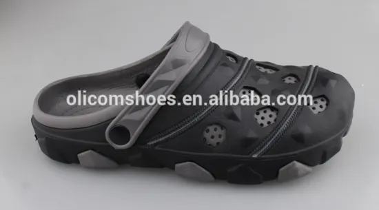 2017 New Design EVA Clogs Breathable Holey Men Clogs Soles