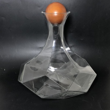 custom Crystal Multi-sided Glass Wine Decanter set