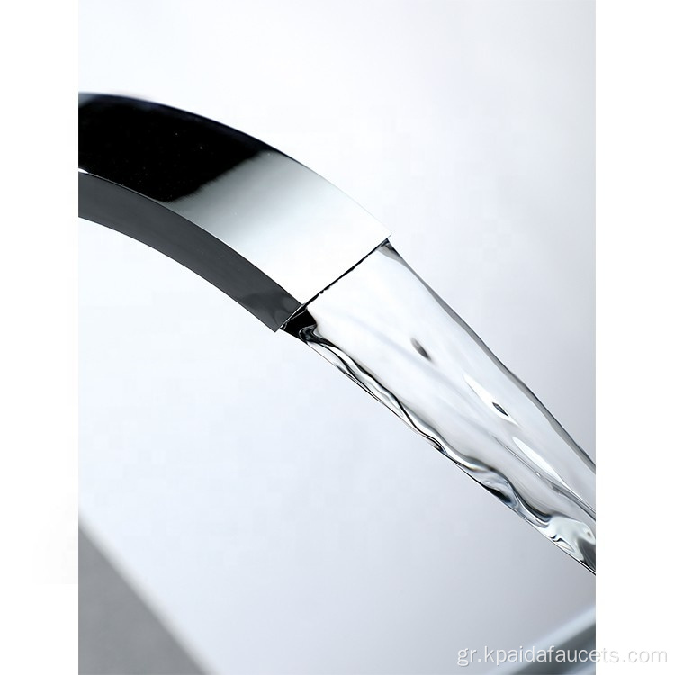 Πολυτελής Chrome Torneira Banheiro Basin Mixer Tap