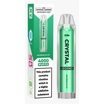 Disposable Vape Pod Device UK Crystal legend 4000