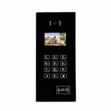 7-inch color display wireless gate intercom system for apartment and home